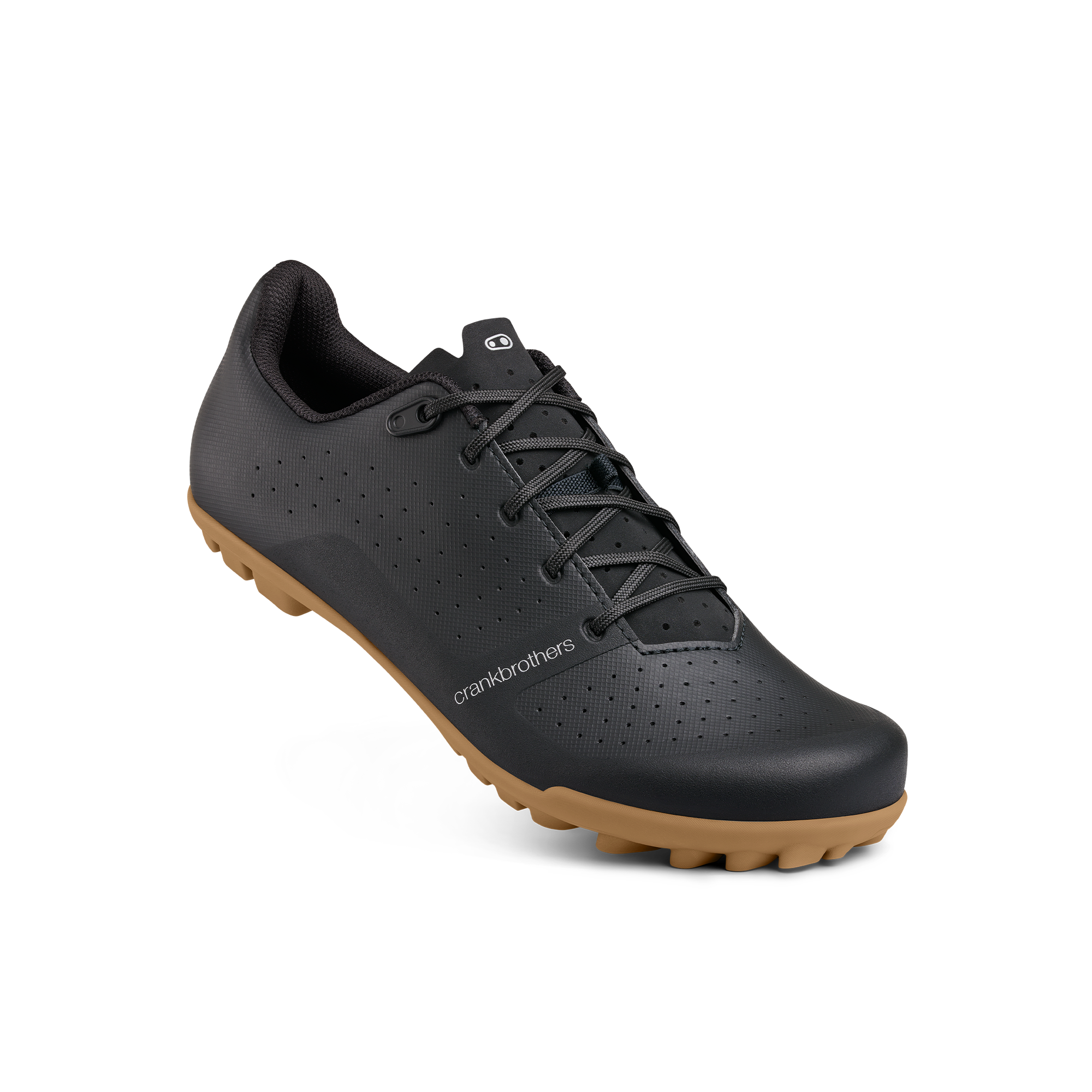 Candy Lace XC/Gravel Clip-in Cycling Shoe - Black/Gum | Crankbrothers EU