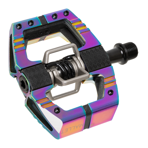 Mallet Enduro Clip-In Pedals - Limited Edition Oil Slick