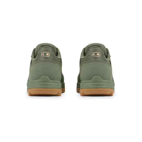 Mallet Trail Speed Lace Clip-In Shoes - Green/Gum