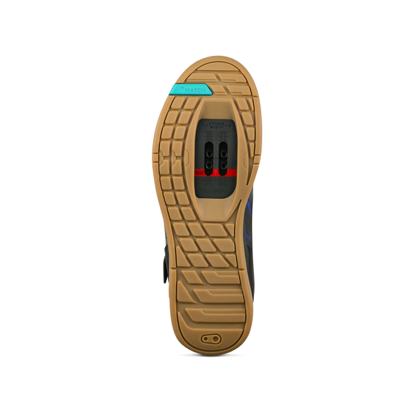 Mallet BOA® Clip-In Shoes - Black/Blue Swirl