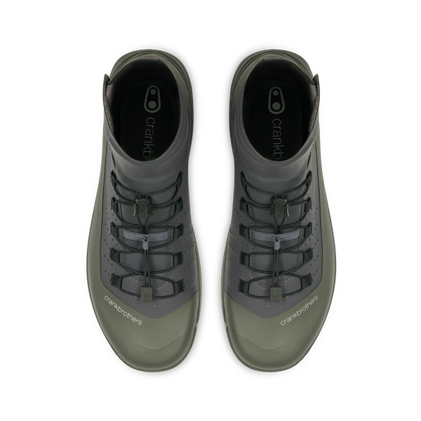 Mallet Trail Speed Lace Seal Clip-In Shoes - Dark Grey/Forest