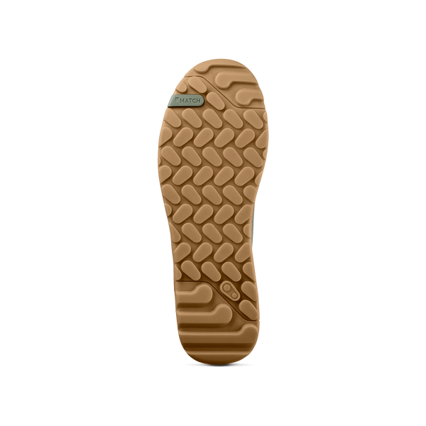 Stamp Trail Speed Lace Flat Shoes - Green/Gum