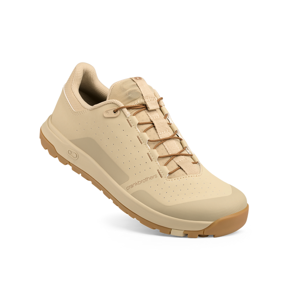 Stamp Trail Speed Lace Flat Shoes - Sand/Gum
