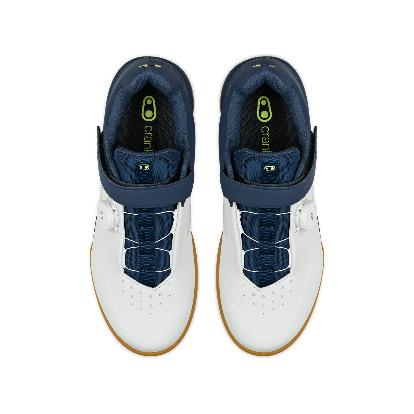 Stamp BOA® Flat Shoes - Navy/Grey